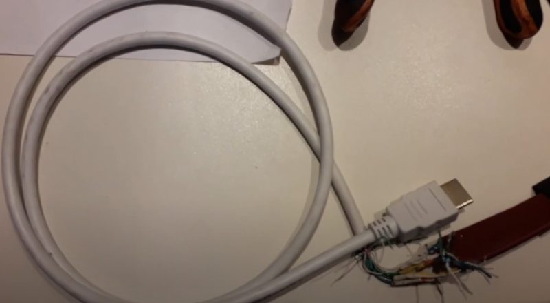 cable hdmi qui est défectueux